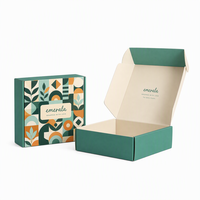 Boîtes en papier personnalisées de style minimaliste haut de gamme, boîtes d'expédition recyclables pour le transport, boîtes en papier de haute qualité imprimées en couleur