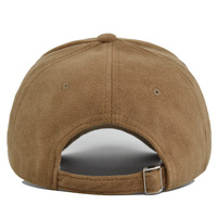 Gorra de Béisbol de Gamuza Unisex, Ajustable, Protección Solar, Estilo Japonés y Coreano, Bordado Personalizado, Algodón, para Exteriores, Hombre