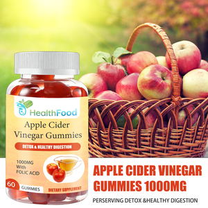 Wholesale Apple Cider Vinegar Gummies with Apple Cider Vinegar Promote Digestive Health Boost Antioxidant Power Gummies - Product Image 6