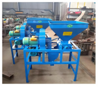 Automatische 200 Kg/u Koper Camellia Zaad Sheller Machine Amandelbeschietmachine Voor Fabriek