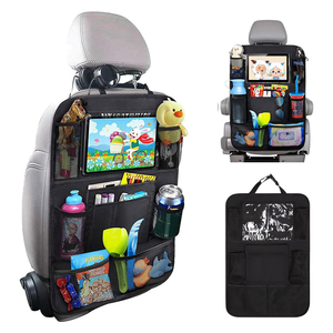 Car Backseat Organizer Waterproof and Durable Car <b>Seat</b> Organizer Kick Mats Muti-Pocket Back <b>Seat</b> <b>Storage</b> Bag - Product Image 1