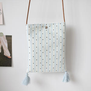 Sacs à bandoulière en <span class=keywords><strong>tissu</strong></span> mignons - Motif à carreaux/vois à pois/rayé Mini sacs à bandoulière pour enfants/femmes - Product Image 3