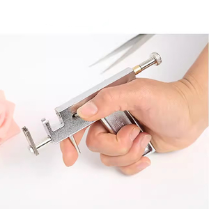 Vẻ đẹp cơ thể thép không gỉ Súng tai tai Stud Tai Thùy xuyên Súng không đau <span class=keywords><strong>piercer</strong></span> máy thiết lập với 4 kích cỡ Stud lỗ kit công cụ - Product Image 3