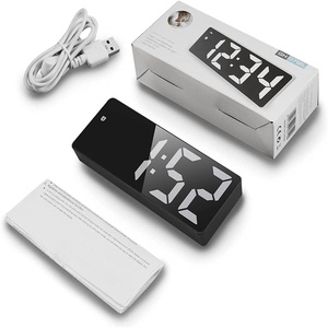 Digital LED Alarm Electronic <strong>Desktop</strong> <strong>Clock</strong> with <strong>Temperature</strong> Display for Bedroom - Product Image 6