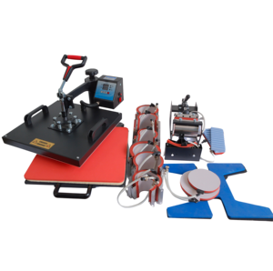 Presse à chaud 15x15 pouces (38x38cm) 15-en-1 avec tiroir coulissant pour T-shirts, mugs, casquettes, assiettes, chaussures, stylos, balles – Sublimation DIY <span class=keywords><strong>Studio</strong></span> - Product Image 1