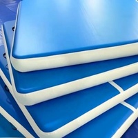 Tapis de gymnastique professionnel en PVC pour Taekwondo, épaisseur 20 cm, pour figures acrobatiques, tapis gonflable haute densité, excellente absorption des chocs, sûr