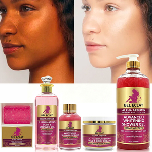 Produits hydratants à l'alpha-arbutine en marque privée, ensemble de soins éclaircissants pour la peau, réduction des taches brunes, blanchiment de la peau pour les peaux noires - Product Image 6