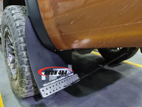 Garde-boue universels pour petits pick-up tout-terrain, garde-boue pour Hilux Dmax Navara NP300 taille moyenne avec logo