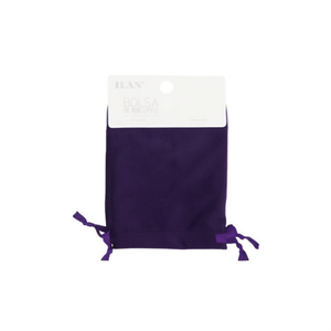 Borsa in Velluto Ilan 9x12 Cm Viola Scuro 2 Pezzi - Product Image 1
