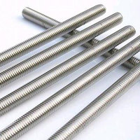 304 Stainless Steel Double End Threaded Rod Metric DIN975 Grade A2-50 A2-70 Fastener for Industrial Construction