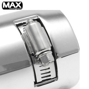 Universale Auto 24 "In Acciaio Inox Lucidato Flessibile Auto Da Corsa Superiore Inferiore Del Tubo Flessibile di Radiatore Copertura Del Liquido di raffreddamento del Tubo di Acqua Kit - Product Image 6