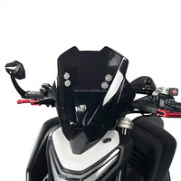 TECO Nouveau support universel noir en acier inoxydable de 3,0 mm d'épaisseur pour pare-brise de moto, pour téléphone portable et GPS, compatible CB750