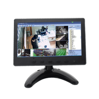 Mini Monitor LCD Portátil de 7 Pulgadas con Múltiples Interfaces HD AV VGA BNC para Cámara CCTV
