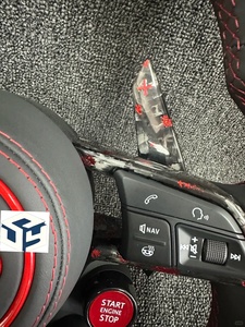 Volant en cuir noir cousu main pour Audi A3 A4 A5 A6 A8 Q5 RS3 RS7 Q7 C6 C8 A8 S6 S7 B8 B8.5 B9 S3 S4 S5 A7 Q3 <span class=keywords><strong>2016</strong></span> - Product Image 5
