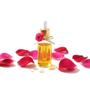 Elegant Aroma Rose Damask <b>Oil</b> Top Grade 100% Pure <b>Essential</b> <b>Oil</b> Halal/Kosher Certified Steam Distilled for Perfume Blending - Product Image 1
