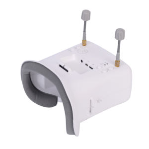 NUEVAS Gafas FPV DMKR 008D PRO Blancas, Receptor de 5.8G y 40 Canales, Batería de 3.7V/2000mAh, Pantalla LCD HD de 4.3 Pulgadas 16:9, Micro BWhoop de Carreras de 375g - Product Image 5