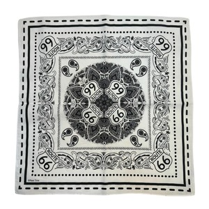 Estilo Vintage personalizado impresso algodão <span class=keywords><strong>Bandana</strong></span> Padrão Retro Bandanas para Música Festivais & Festas