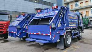 Camion compacteur à ordures 4X2 Moteur à pompe manuelle - Product Image 4