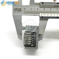 Machine de numérotation à 6 chiffres 4x8 entièrement en acier inoxydable, police romaine, numérotation inversée 98765... 2 chiffres encastrables