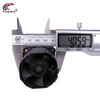Ventilateur de refroidissement rond à double moteur turbo violent haute vitesse 4CM 40mm 1,57 pouce 12V 1,82A 2A