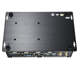 US-Lagerbestand Lüfterloser Industrie-<span class=keywords><strong>Mini</strong></span>-PC i5, 4GB RAM/256GB SSD, 4xRS232 COM, 2xLAN, Dual-Display, Metallgehäuse - Product Image 5