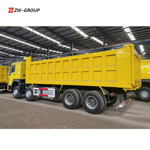 Camión Volquete Usado Sinotruck Howo de 10 Ruedas, 375hp, 8x4, Diésel, de Segunda Mano - Product Image 3