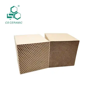 2023 Heat Storage Exchanger Ceramic Substrates Block HTAC Honeycomb Ceramic Substrate