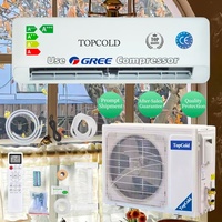 Climatiseur mural split premium 9000 12000 18000 24000 BTU Inverter WiFi Chauffage et Refroidissement pour Hôtel 50Hz Compresseur T3