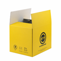 Boîtes d'expédition en carton ondulé imprimées offset pour l'archivage et la protection des objets de collection, carton de rangement et d'expédition pour souvenirs, emballage de marque