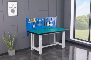 Nhiệm vụ nặng nề xách tay đen sawmill bàn làm việc grey thép bàn làm việc cho thiết bị nặng - Product Image 5