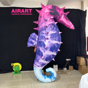 Décoration d'événements : Hippocampes gonflables. <span class=keywords><strong>Hippocampe</strong></span> gonflable animalier à <span class=keywords><strong>prix</strong></span> d'usine pour l'affichage. - Product Image 1