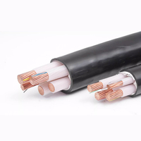 Câble d'alimentation YJV isolé XLPE 0,6/1 kV à âme en cuivre pour alimentation industrielle souterraine