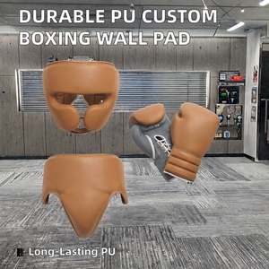 Set de Guantes y Protector Bucal de Boxeo PU, Equipo de Protección para Entrenamiento de Kickboxing, Gimnasio y Artes Marciales - Product Image 2