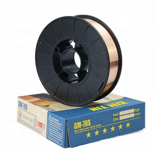ลวดเชื่อมเหล็กกล้าคาร์บอนเคลือบทองแดง CO2 ยี่ห้อ Kim Tin AWS A5.18 ER70S-6 ขนาด 0.8-1.2 มม. น้ำหนัก 15 กก. 20 กก. บรรจุในดรัม - Product Image 3