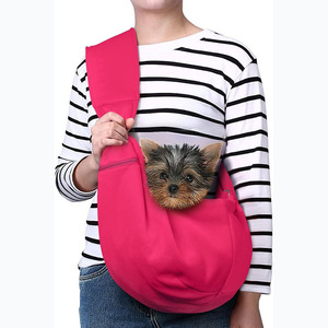 Free sample Wholesale Shoulder Strap Pet Outdoor Travel Puppy Carrying Bag <b>Dog</b> Cat Travel <b>Carrier</b> Pet Sling <b>Carrier</b> - Product Image 1