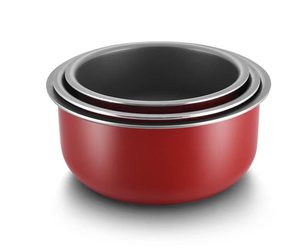 Batterie de cuisine en aluminium antiadhésive de haute qualité ensemble de casseroles à frire écologiques avec poignée amovible - Product Image 3