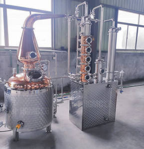 Équipement de distillation en cuivre pour l'alcool de 1000L et 2000L - Product Image 4