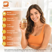 Gummies de vinaigre de cidre de pomme véganes pures en vrac GMP 3G avec vitamines