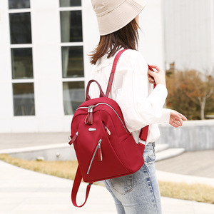 Zaino Classico da Esterno, Borsa a Tracolla alla Moda per Donna, Zaino per Studentesse delle Scuole Medie con Ciondolo, Zaino da Donna - Product Image 5