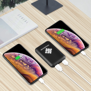 新产品双USB电源组OEM锂聚合物电池微型USB ABS超薄电源组通用10w定制OEM标志 - Product Image 6