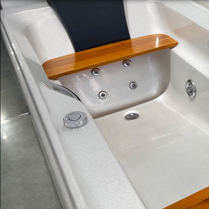 Neues Produkt in China Acryl freistehende Jet Whirlpool Badewanne Badewanne <span class=keywords><strong>Massage</strong></span> gerät einweichen - Product Image 6