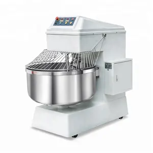 Misturador industrial de massa de pizza e pão, máquina de mistura de farinha e massa, 25kg, 50kg, 75kg, 100kg, misturador em espiral