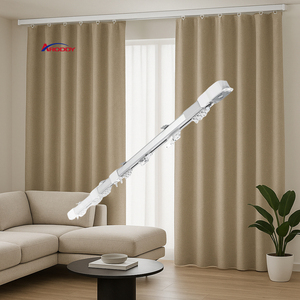 ARODDY Binario <span class=keywords><strong>per</strong></span> <span class=keywords><strong>Tende</strong></span> Motorizzato Automatico WiFi Smart 1.8-3m, Robusto in Metallo, Compatibile con Alexa - Product Image 1