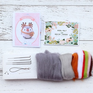 NO.116 Kim Nỉ Chim Cánh Cụt Dễ Thương Thủ Công Tự Làm Bộ Động Vật Cho Bộ Dụng Cụ Chọc Nỉ Len Vui Nhộn - Product Image 2