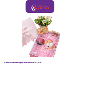 Cajas de Papel Kraft Rígidas Hechas a Mano en Vietnam, Reciclables, Biodegradables, Personalizables, con Estampado en Lámina Dorada para Regalos - Product Image 5