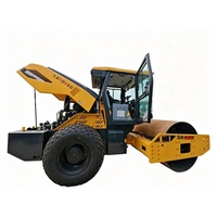 Compacteur de sol de 12 tonnes, rouleau compresseur ST-12B6, 97,5 kW, machine de construction routière vibratoire hydrostatique à rayon de braquage court