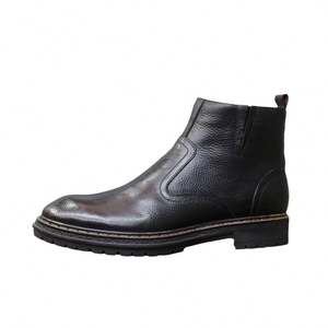 Botas Chelsea de Cuero Personalizadas de Alta Gama, Modelo 2025, con Parte Superior de Cuero hasta el Tobillo, para la Temporada de Invierno - Product Image 3