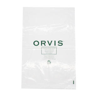 Ropa personalizada reutilizable transparente, bolsa de polietileno 100% reciclada, estándar RCS - Product Image 5