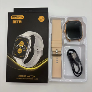 C20 <span class=keywords><strong>Pro</strong></span> สมาร์ทวอทช์ C28 <span class=keywords><strong>Pro</strong></span>, สมาร์ทวอทช์อัจฉริยะเพื่อวัดอัตราการเต้นของหัวใจตัวติดตามการนอนหลับอุปกรณ์ติดตามการออกกำลังกาย - Product Image 2