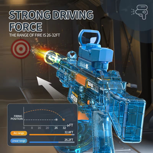 Đầy đủ tự động tải lại lớn capacitylight up điện nước súng chụp chơi trò chơi ump45 mạnh mẽ mực Súng trẻ em Đồ chơi ngoài trời - Product Image 3